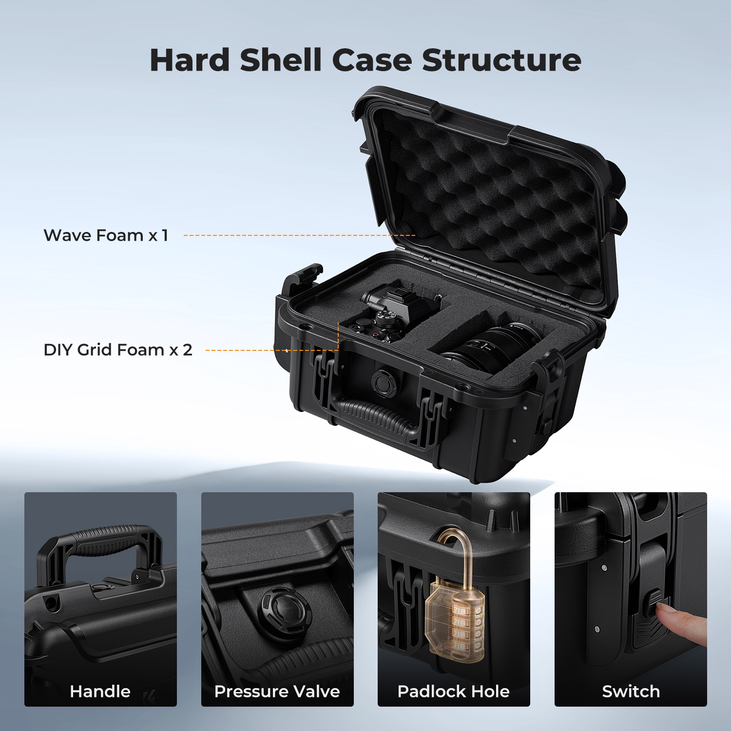 K&F CONCEPT IP67 Wasserdichter – Drone Camera Case Bewertung und Preis